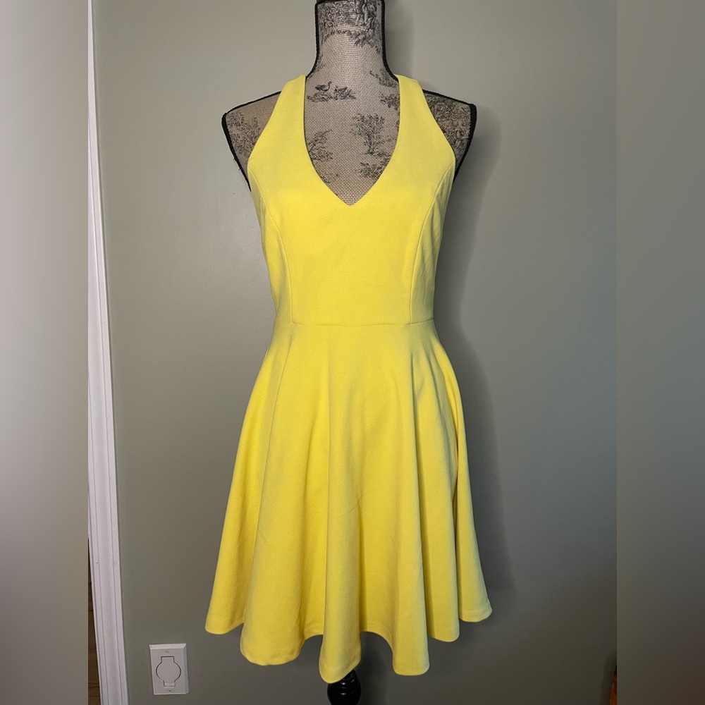 Lulus yellow dress